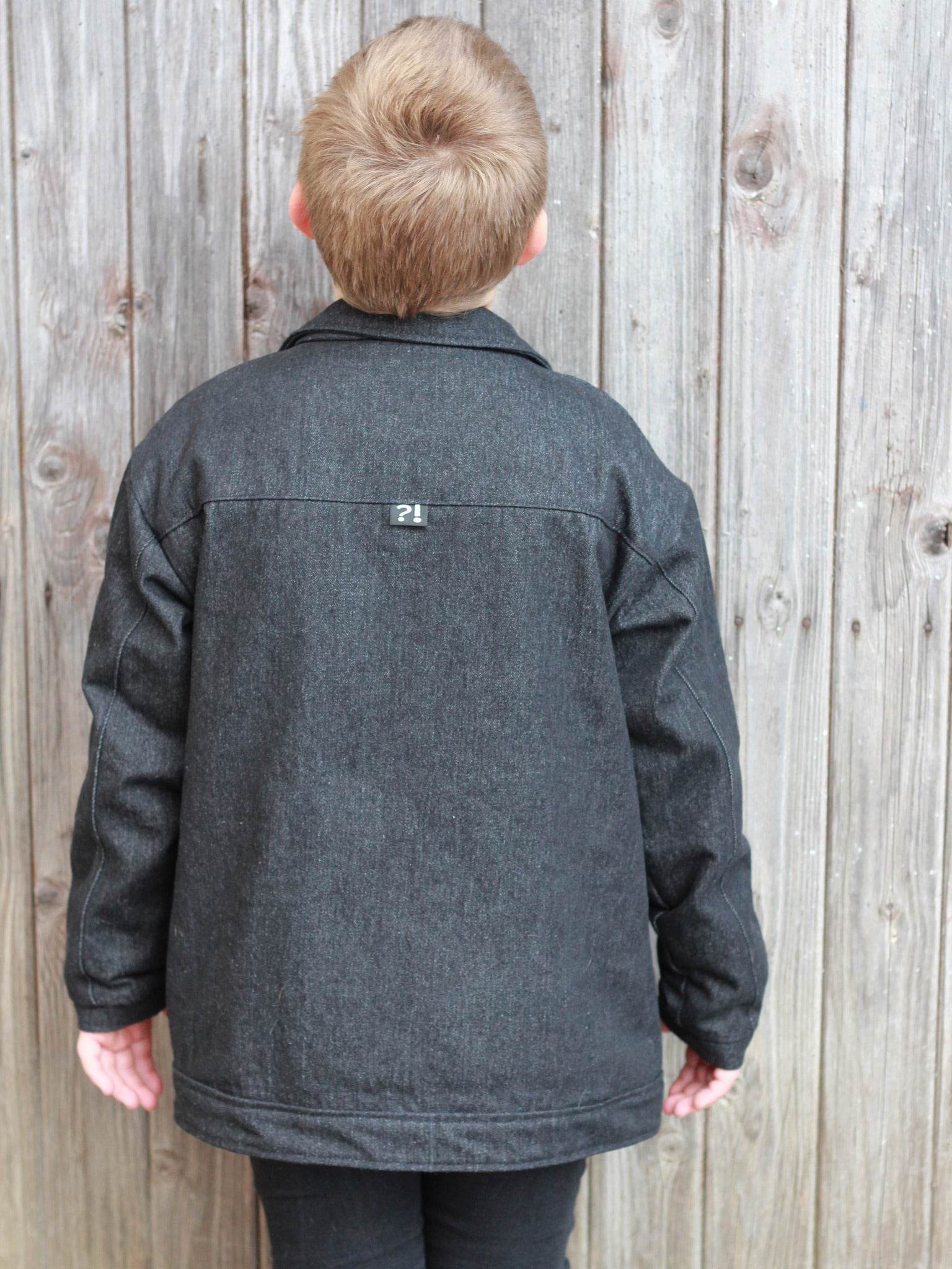 Schnittmuster Kinderjacke Boxy Gr. 74-164 - Sewando