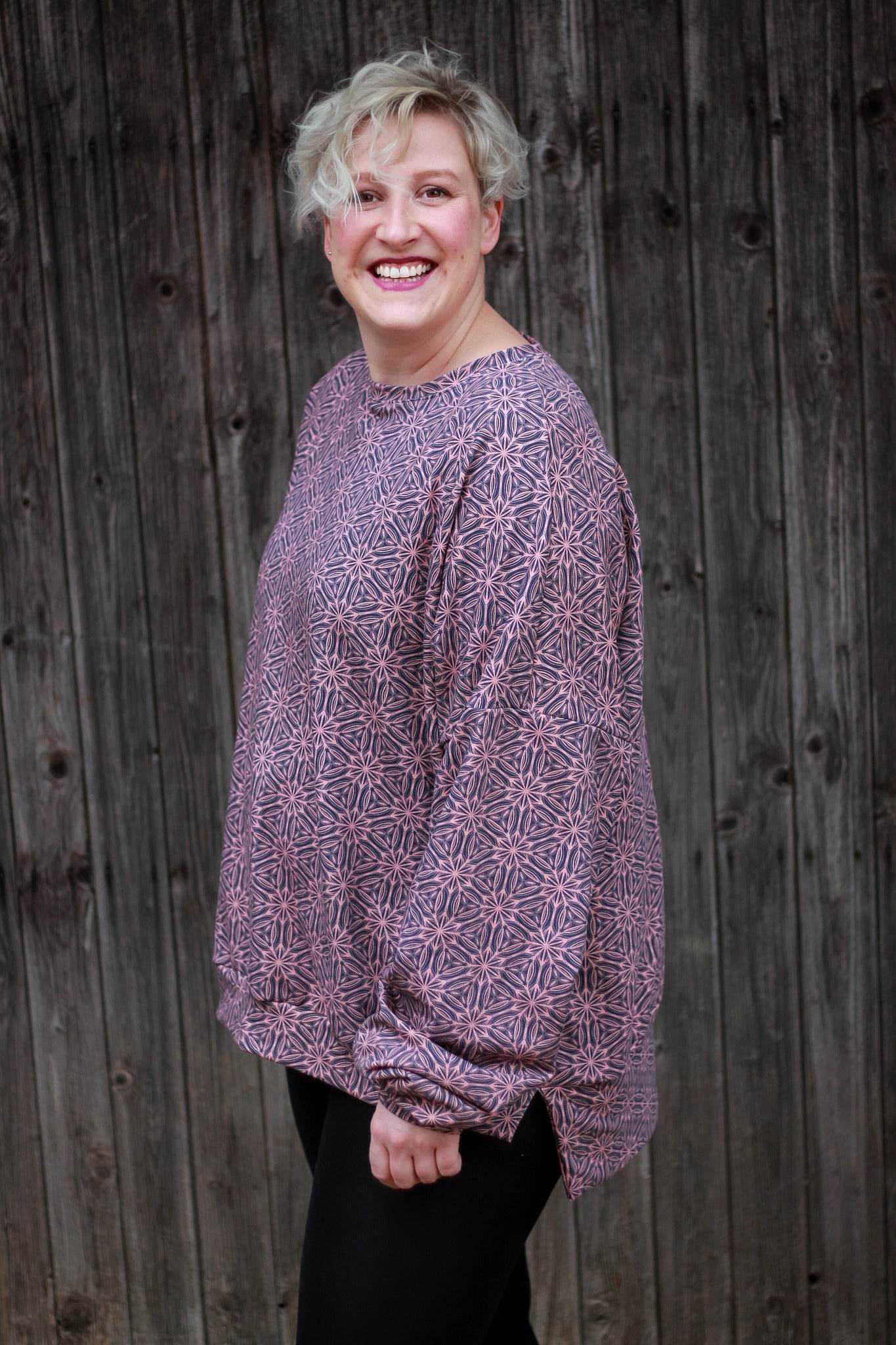 Schnittmuster Sweater Stor Gr. 32-50 - Sewando