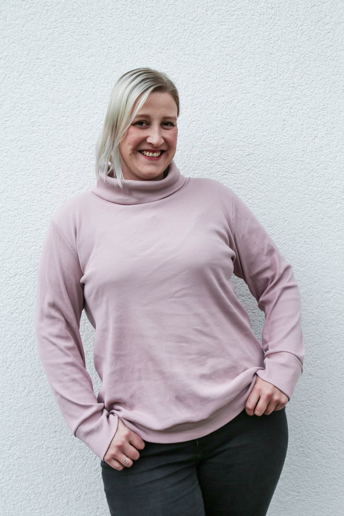 Schnittmuster Rollkragen-Sweater Knus Gr. 32-50 - Sewando