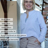 Schnittmuster Bluse Leonie Gr. 34–50 – PDF A4, A0 inkl. Anleitung - Sewando