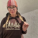 Plotterdatei Tannenbäume – für Weihnachtsdeko, Karten und Textilien SVG | DXF | JPEG + Karten-PDF