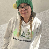 Plotterdatei Tannenbäume – für Weihnachtsdeko, Karten und Textilien SVG | DXF | JPEG + Karten-PDF