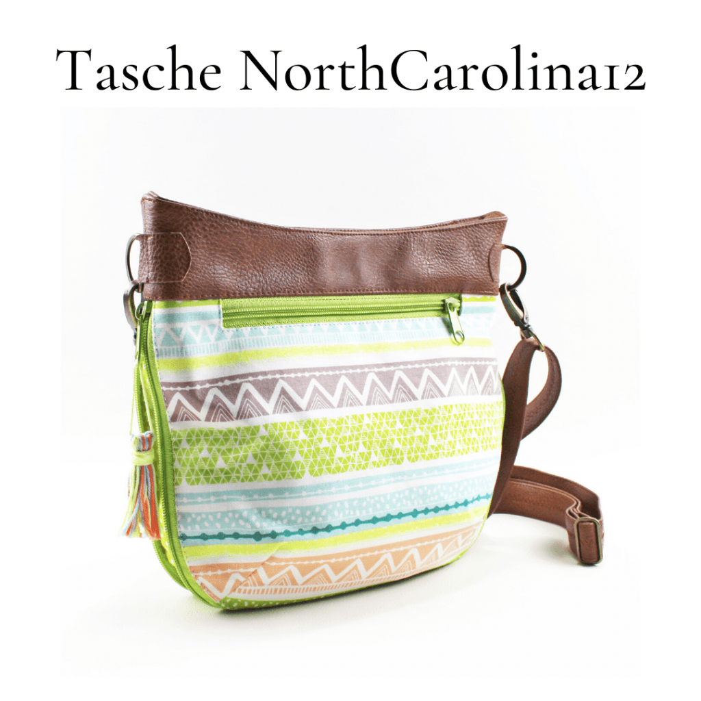 eBook Tasche NORTH CAROLINA12 Nähanleitung Schnittmuster - Sewando