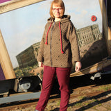 Oversize Sweatjacke #seweasy Damen Gr. 32-60