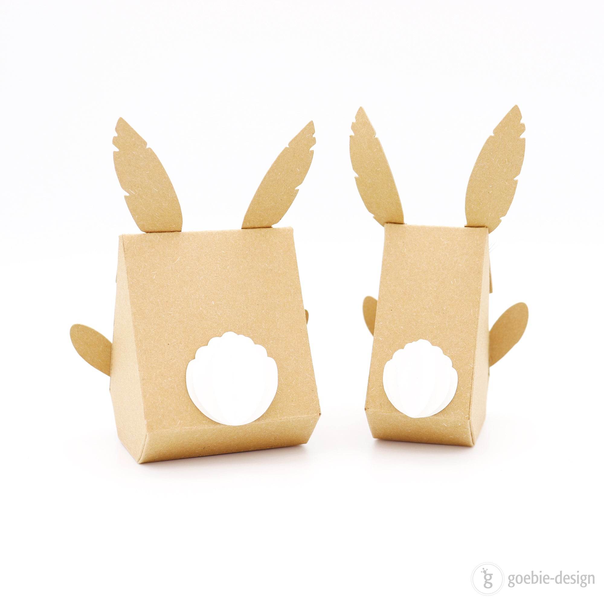 Plotterdatei - Geschenkverpackung „Hoppelhase“ inkl. Anleitung - Sewando