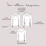 Schnittmuster Hoodie „Vor allem bequem“ Damen Gr. 32 - 62 - Sewando