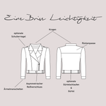 Schnittmuster Bikerjacke „Eine Brise Leichtigkeit“ Damen Gr. 32 - 62 - Sewando