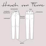 Schnittmuster Chinohose „Hauch von Ferne“ Herren Gr. 44 - 64 - Sewando