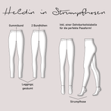 Schnittmuster Strumpfhose „Heldin in Strumpfhosen“ Damen Gr. 32 - 62 - Sewando