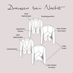 Schnittmuster Blazer „Draussen bei Nacht“ Damen Gr. 32 - 56 - Sewando