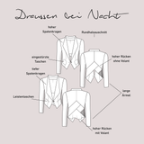Schnittmuster Blazer „Draussen bei Nacht“ Damen Gr. 32 - 56 - Sewando