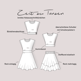 Schnittmuster Shirt/Rock/Kleid „Zeit zu Tanzen“ Damen Gr. 32 - 50 - Sewando