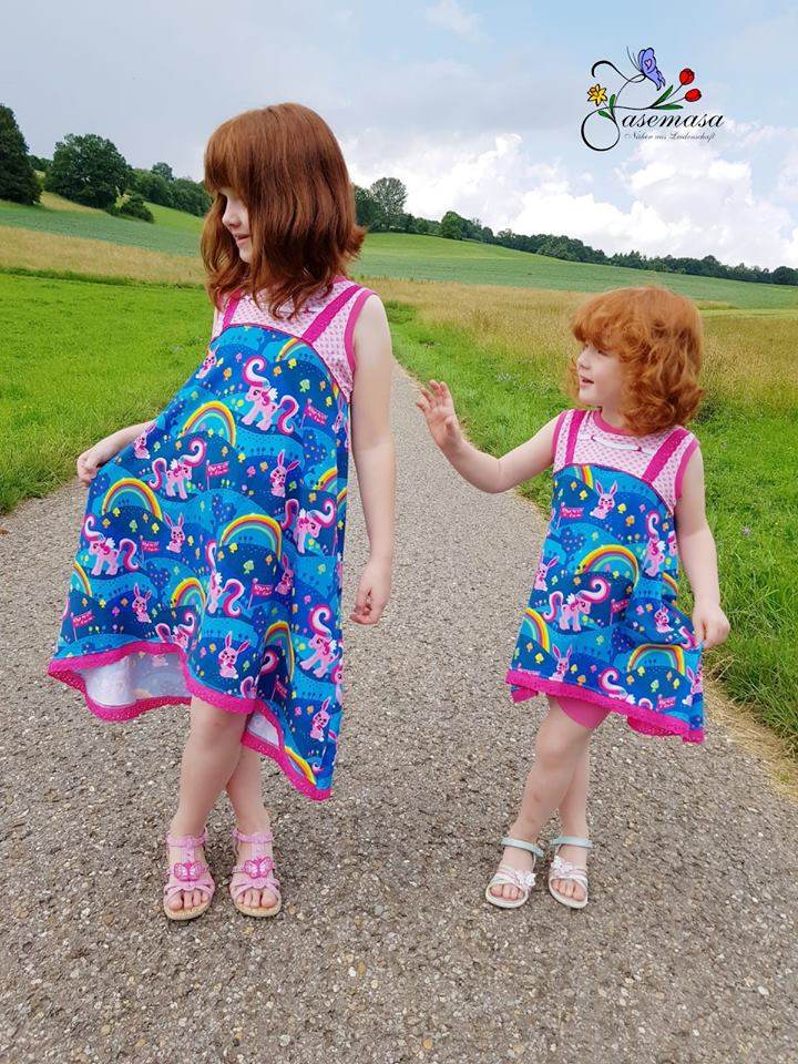 Happy SomMAREN - Gr 74-164 - Tunika + Kleid Schnittmuster - Sewando