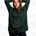 Tessa – Oversized Hoodie & Pullover mit Kragen oder Kapuze Gr. 34-50 / BU 80-116 - Sewando