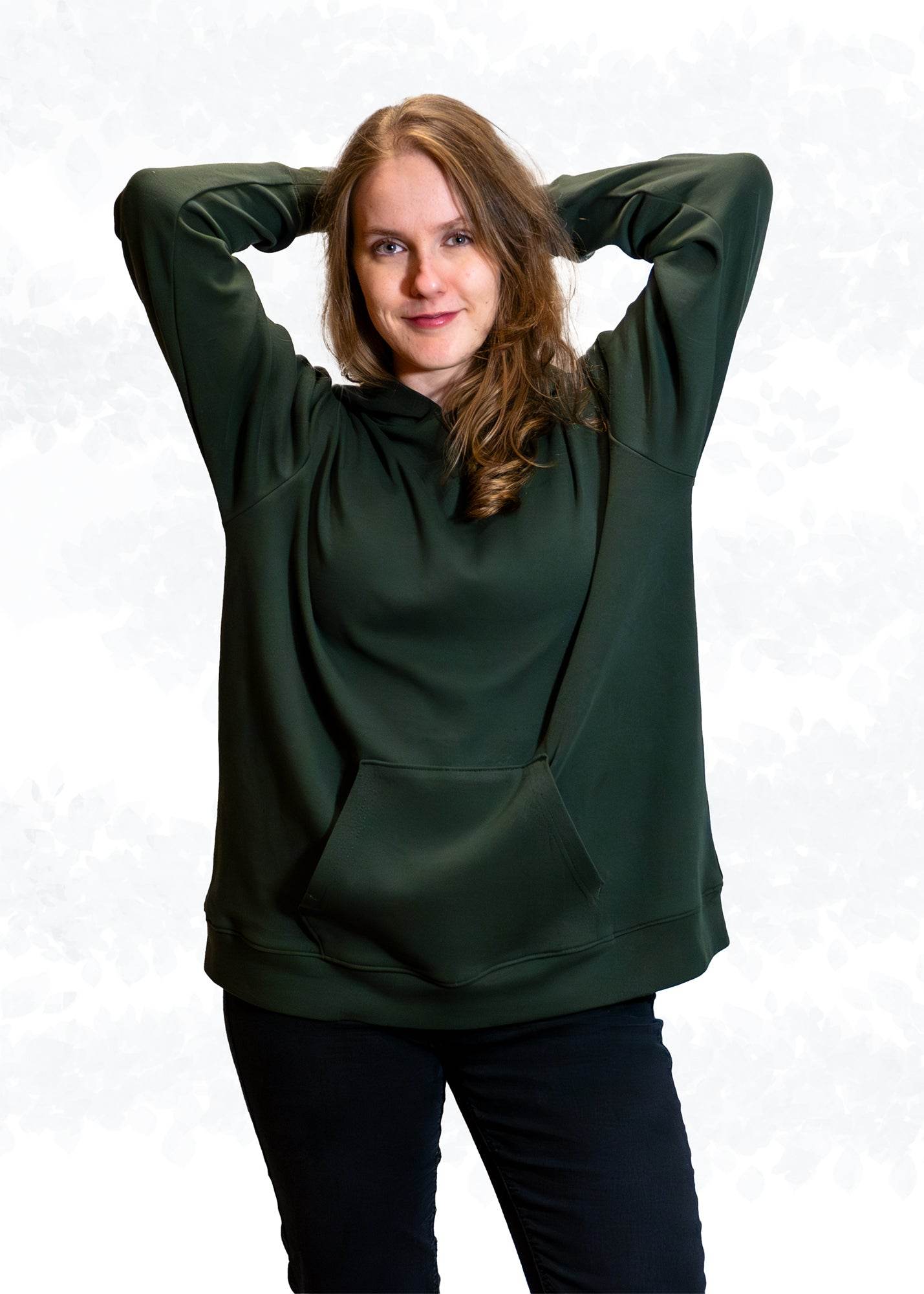 Tessa – Oversized Hoodie & Pullover mit Kragen oder Kapuze Gr. 34-50 / BU 80-116 - Sewando