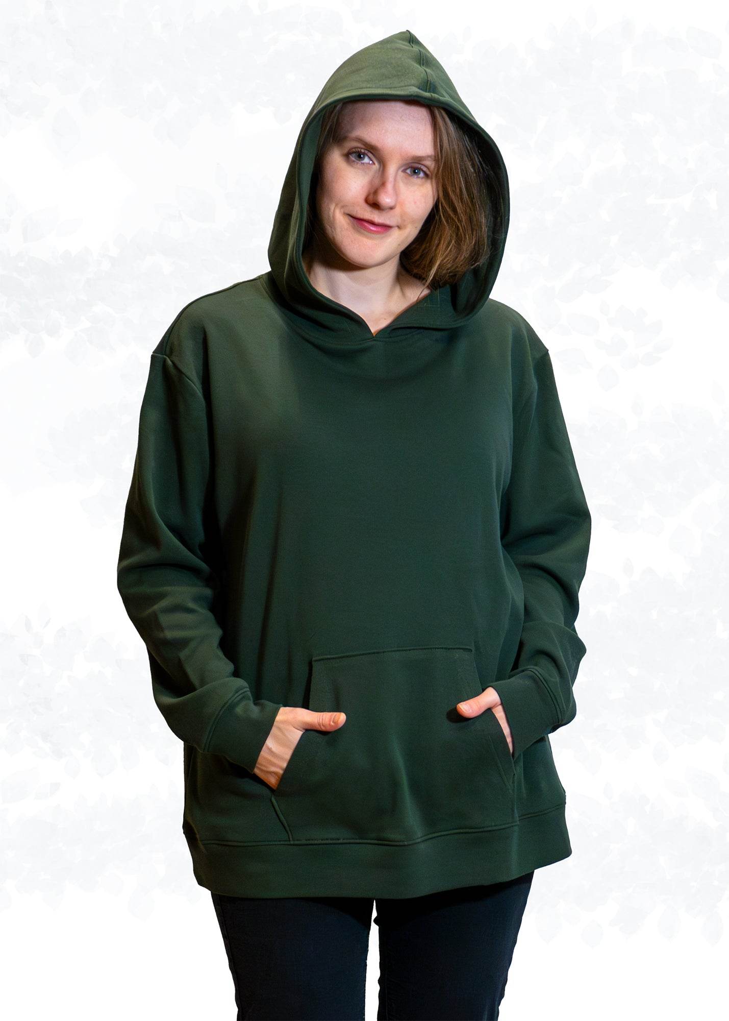 Tessa – Oversized Hoodie & Pullover mit Kragen oder Kapuze Gr. 34-50 / BU 80-116 - Sewando