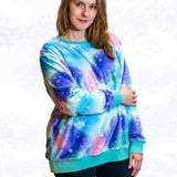 Tessa – Oversized Hoodie & Pullover mit Kragen oder Kapuze Gr. 34-50 / BU 80-116 - Sewando