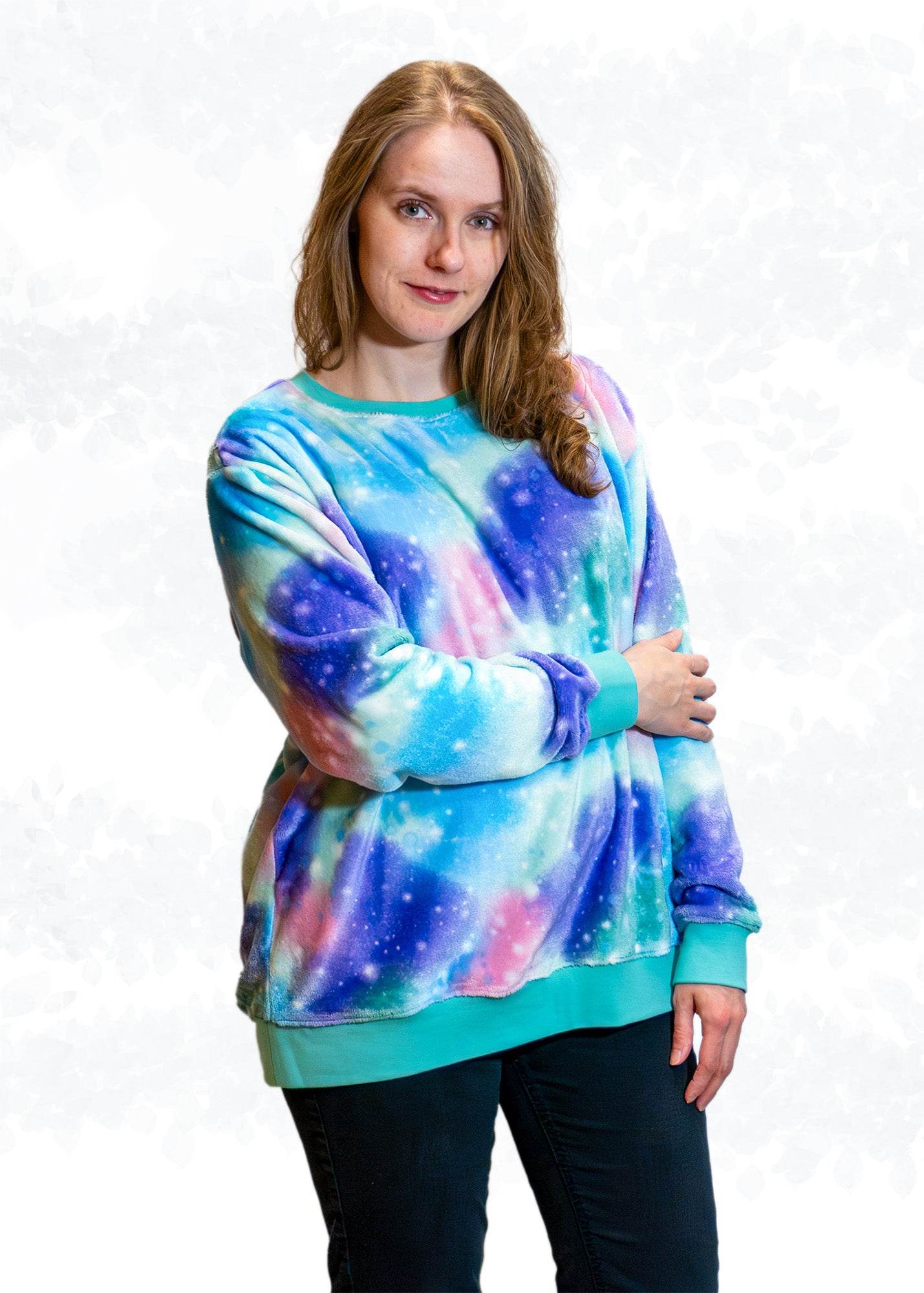 Tessa – Oversized Hoodie & Pullover mit Kragen oder Kapuze Gr. 34-50 / BU 80-116 - Sewando