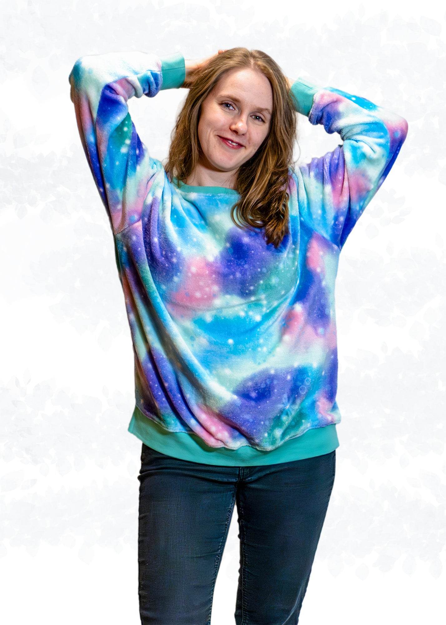 Tessa – Oversized Hoodie & Pullover mit Kragen oder Kapuze Gr. 34-50 / BU 80-116 - Sewando