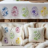 Stickdatei Zwiebelmuster Delfter 2 Größen Ostern