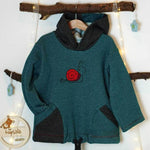 Schnittmuster Kinderhoodie Inga + Immo Gr. 62-158 - Sewando