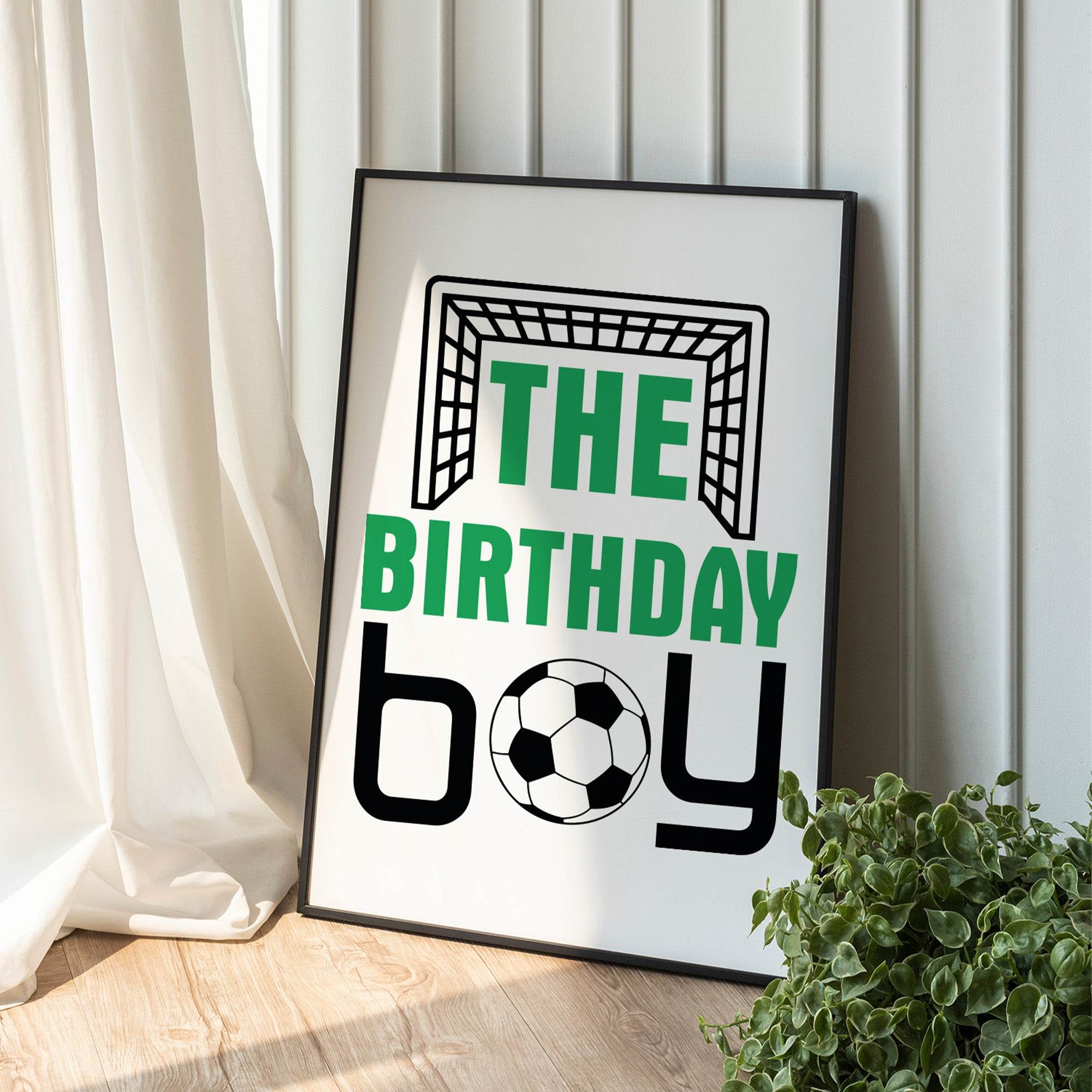 Plotterdatei Birthday Boy : - Sewando