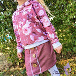 Schnittmuster Happy Daniele - Gr 86-164 - Pullover, Crop-Pullover, Hoodie - Sewando