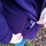 Oversize Sweatjacke #seweasy Damen Gr. 32-60