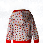 Schnittmuster Tim – Kinderhoodie mit Kapuze, lange, kurze Ärmel & Kängurutasche Gr. 86-158 - Sewando