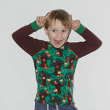 Schnittmuster timtom No.18 Raglanshirt, vorne-wie-hinten-Ausschnitt, zwei Weiten Gr. 80-140 - Sewando