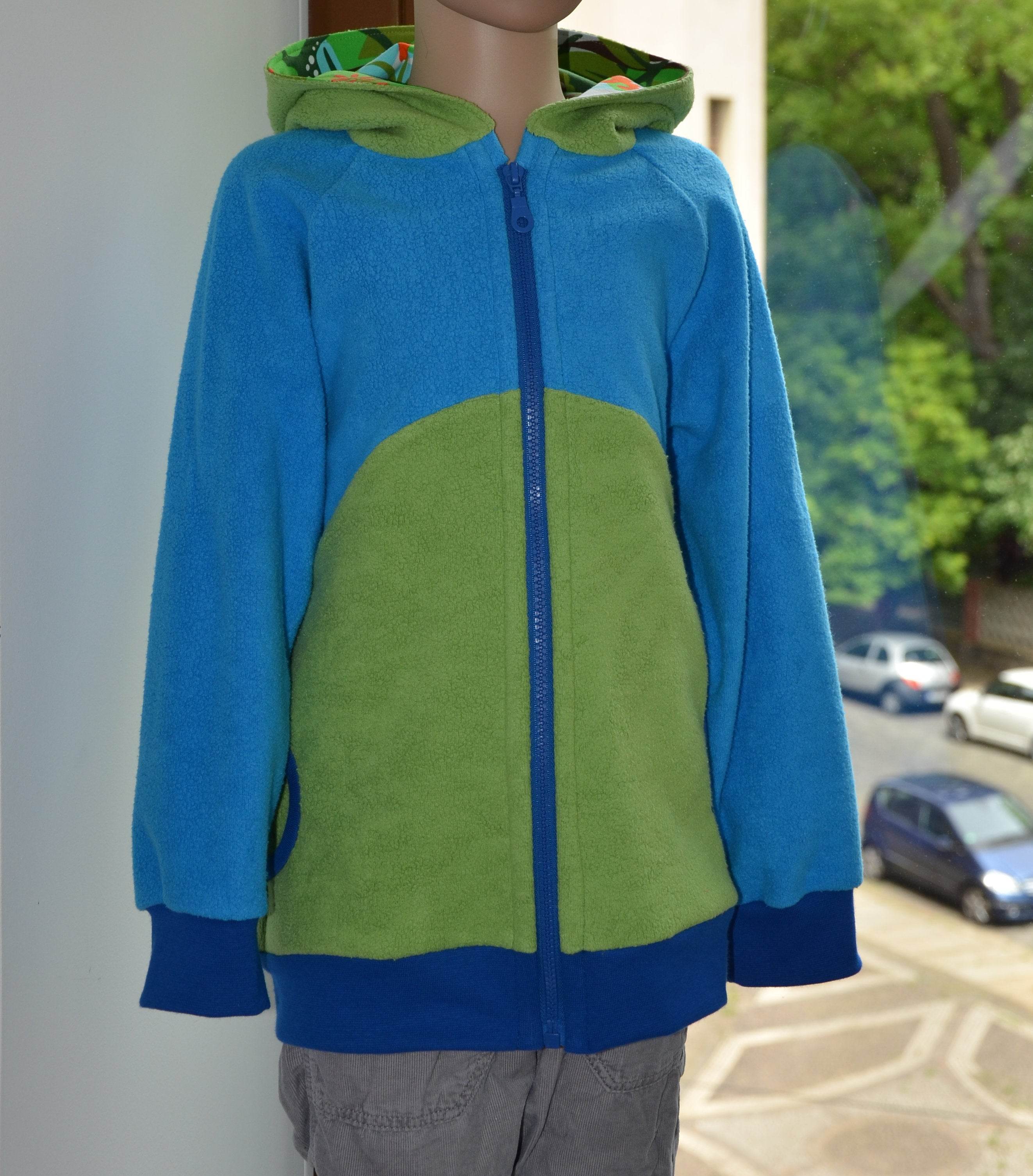 Schnittmuster timtom No.23 Sweatjacke Pandaliebe Gr.80-128 - Sewando