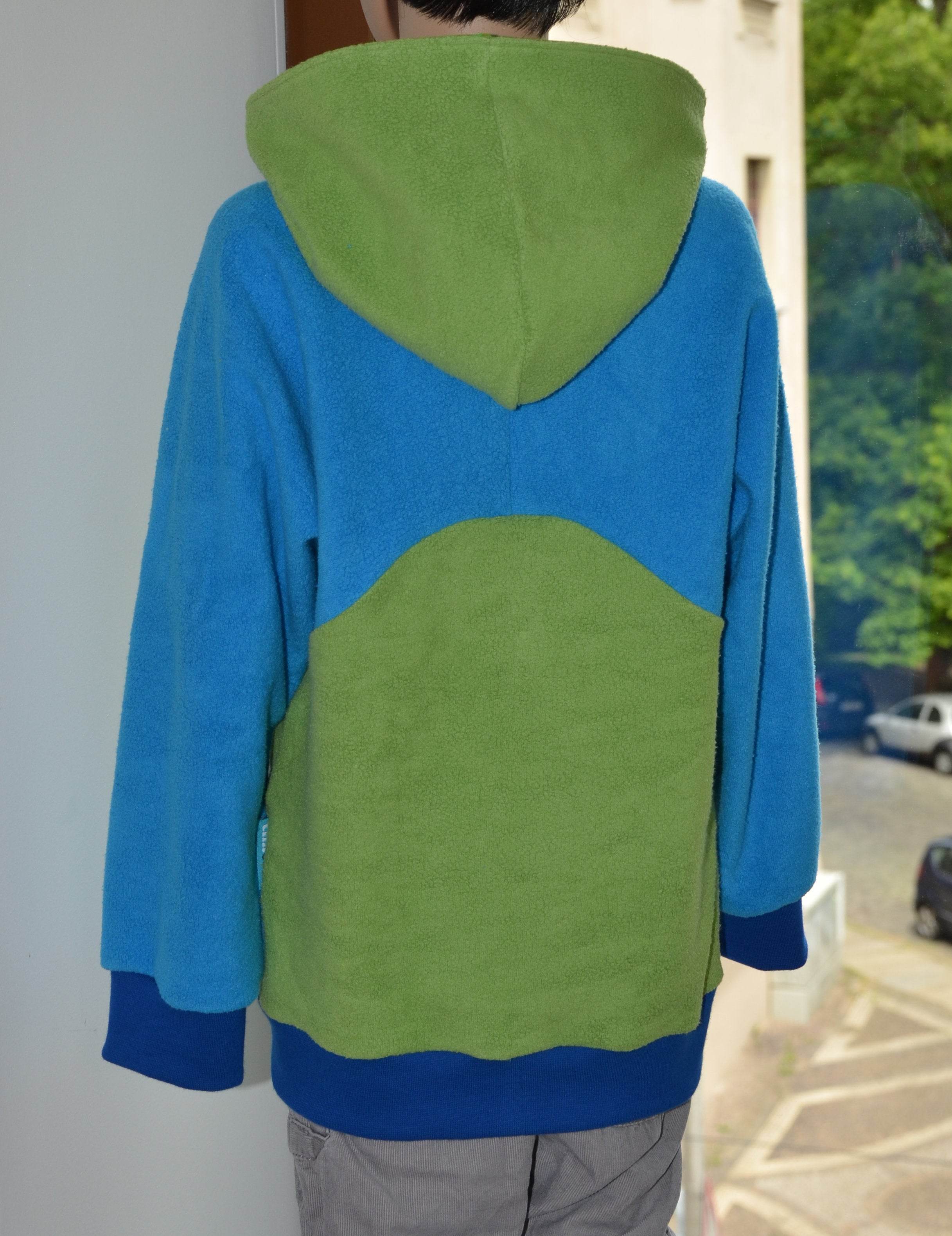 Schnittmuster timtom No.23 Sweatjacke Pandaliebe Gr.80-128 - Sewando
