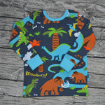 Schnittmuster timtom No.24 Shirt mit vorne-wie-hinten-Ausschnitt,zwei Weiten Gr.86-128 - Sewando