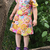 Schnittmuster timtom No.37 Sommershirt und -kleid mit "vorne-wie-hinten-Ausschnitt" Gr. 80-140