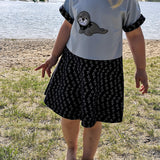 Schnittmuster timtom No.37 Sommershirt und -kleid mit "vorne-wie-hinten-Ausschnitt" Gr. 80-140