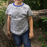 Schnittmuster timtom No.37 Sommershirt und -kleid mit "vorne-wie-hinten-Ausschnitt" Gr. 80-140