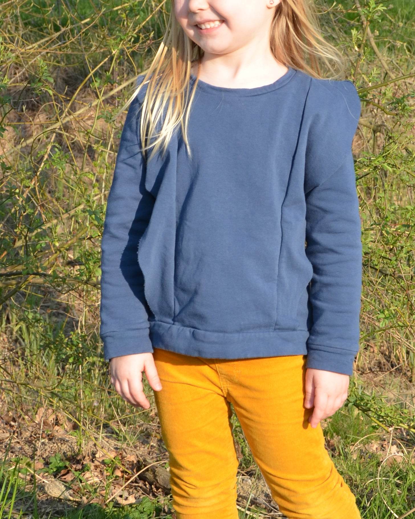 Schnittmuster timtom No.40 Girly Sweatshirt Gr. 86-152 - Sewando