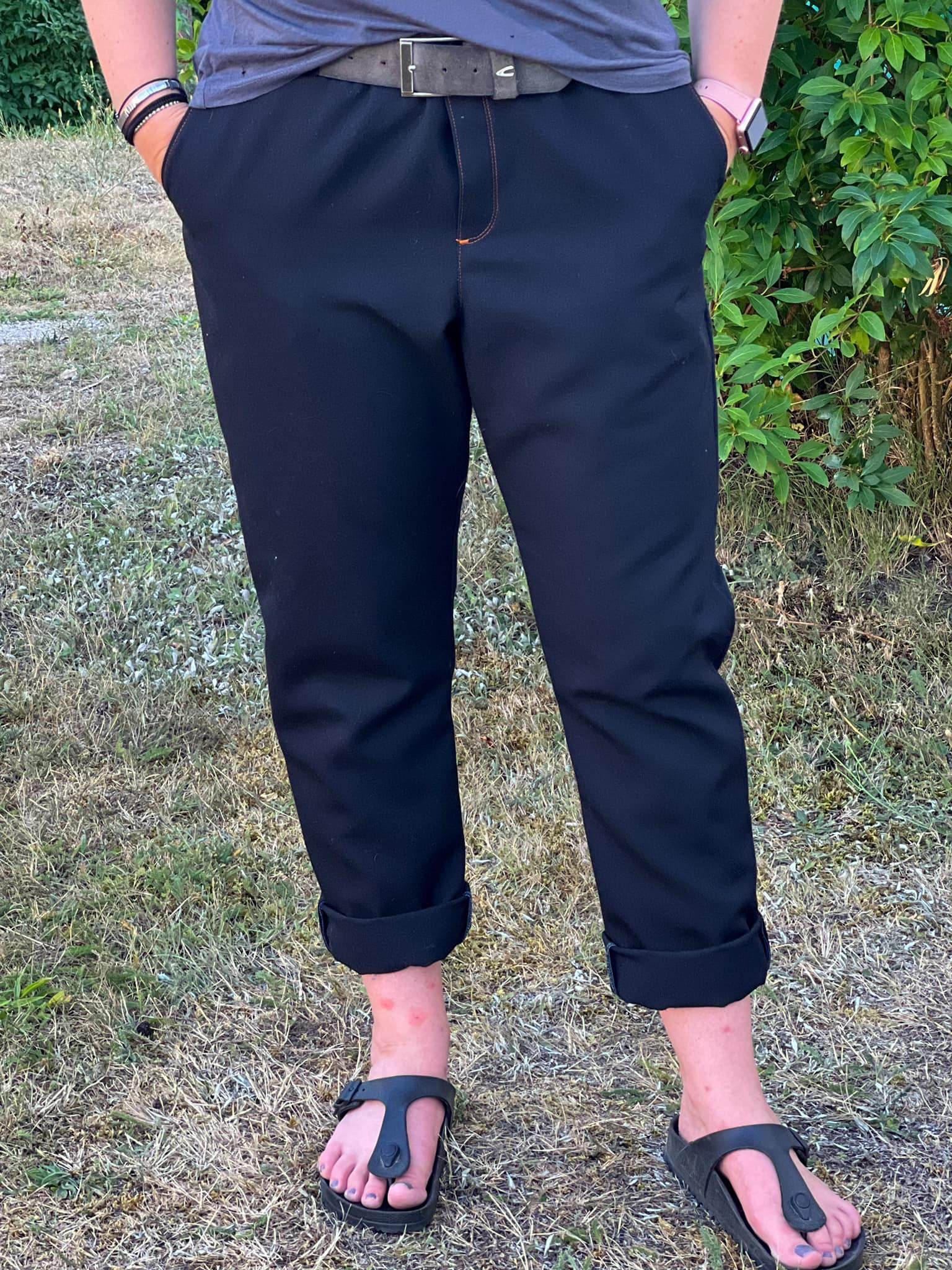Schnittmuster Bunde Kinderhose Sollys und Damenhose Skat Gr. 56-140 und Gr. 32-50 - Sewando
