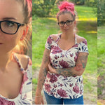ANCIOLINA SOMMERLICHES NECKHOLDER-SHIRT - EBOOK 34-54 - Sewando