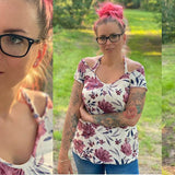 ANCIOLINA SOMMERLICHES NECKHOLDER-SHIRT - EBOOK 34-54 - Sewando