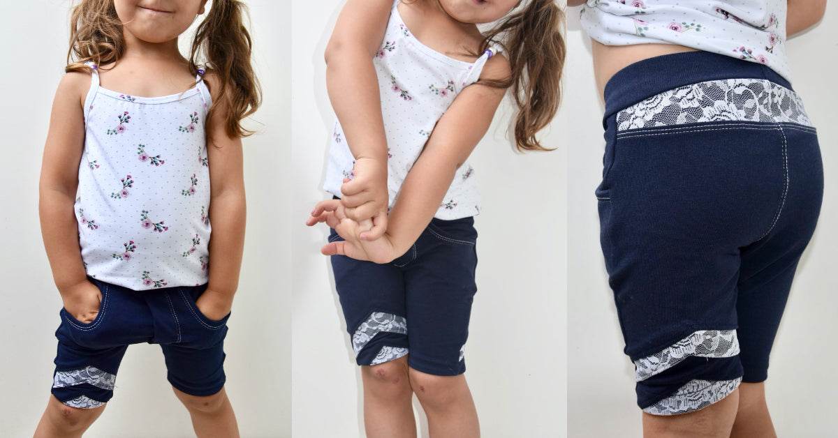 TRE TRIANGOLI: SWEATHOSE: CAPRI JEANS: EBOOK 92-176 - Sewando