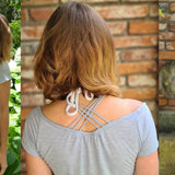 ANCIOLINA SOMMERLICHES NECKHOLDER-SHIRT - EBOOK 34-54 - Sewando