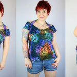 ANCIOLINA SOMMERLICHES NECKHOLDER-SHIRT - EBOOK 34-54 - Sewando