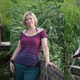 ANCIOLINA SOMMERLICHES NECKHOLDER-SHIRT - EBOOK 34-54 - Sewando