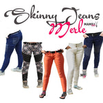 E-Book Skinny Jeanshose Merle Gr. 30-48 - Sewando