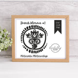 Plotterdatei "skandi blomma #1" auch zum Drucken
