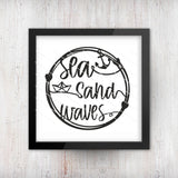 Plotterdatei  "Sea-Sand-Waves"