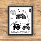 Plotterdatei "Ich bin jetzt ..... Traktor"