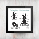 Plotterdatei Happy Easter #1 - Sewando
