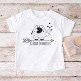 Plotterdatei "kleine grosse Schwester Elefant" auch zum Drucken